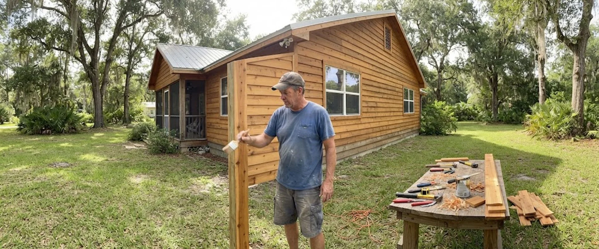 Wood & Cedar Siding in Lake County , Florida