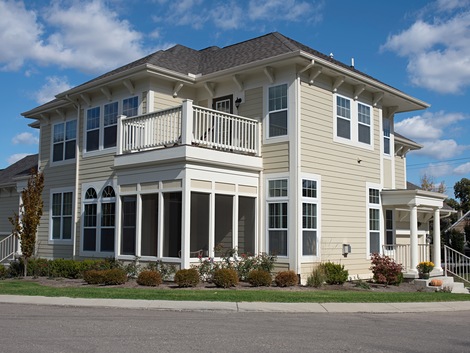 White Aluminum and Windows